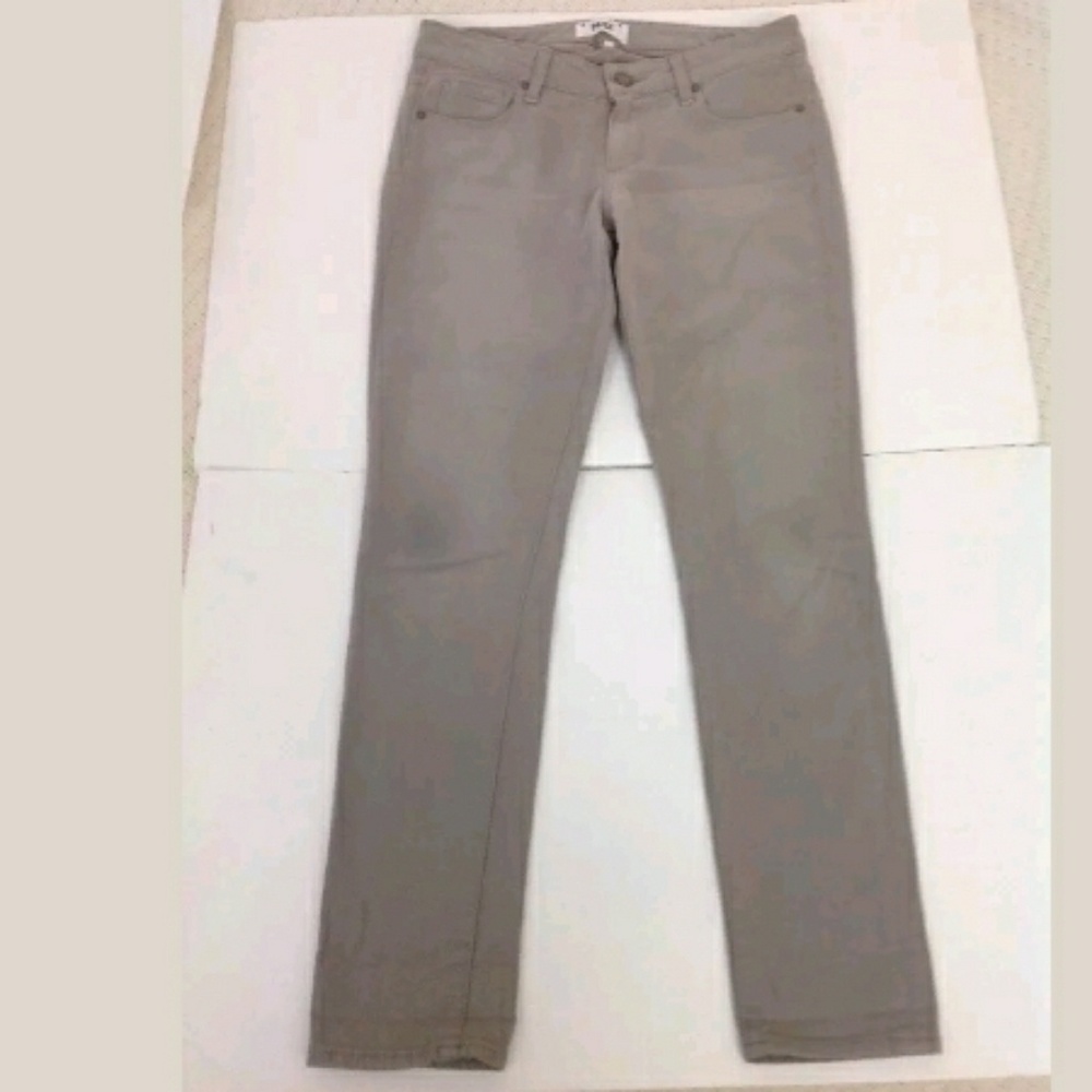 Paige Skinny Jeans Size 27 Grey Stretch